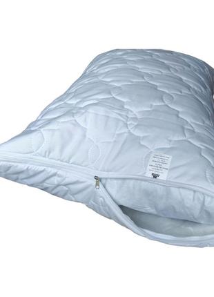 Наволочка - чехол 60×60 белая, защита подушки