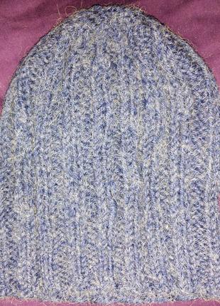 Шафка теплая синяя