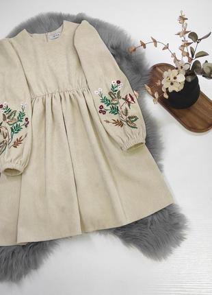 Сукня вельвет