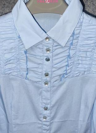 Deloras фирменная блуза в школу3 фото