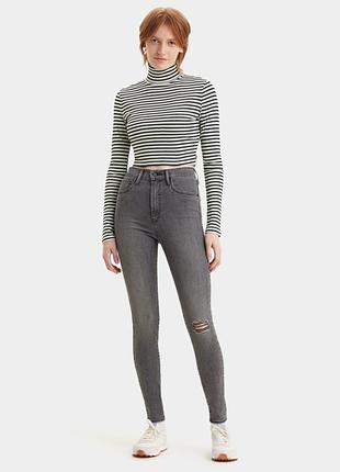 Джинси levis mile high super skinny5 фото