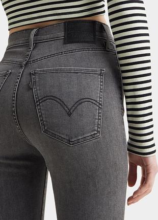 Джинси levis mile high super skinny1 фото