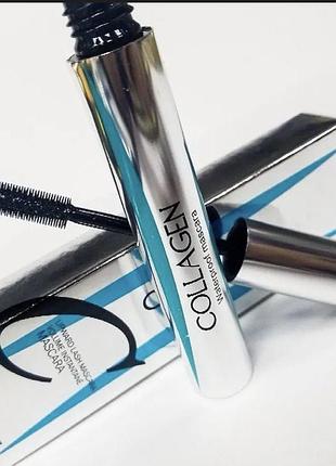 Водостойкая тушь для ресниц с коллагеном enough collagen waterproof volume mascara, 10 мл черная