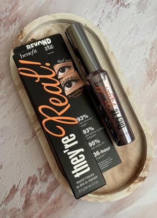 Benefit they're real! mascara туш для подовження вій для створення ефекту штучних вій1 фото