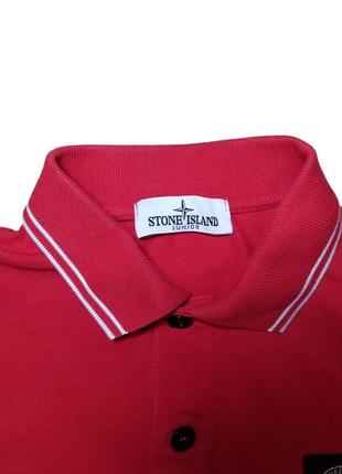 Оригинальное поло stone island junior3 фото