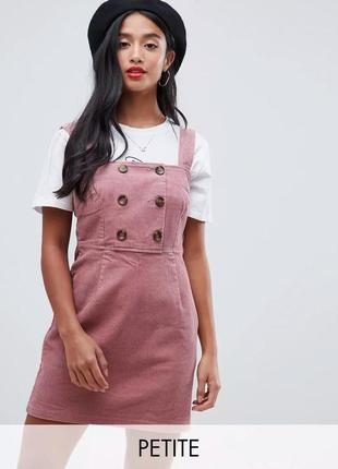 Вельветовый сарафан miss selfridge petite, l