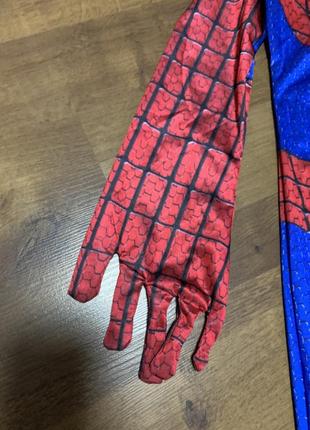 Человек паук спайдермен зентай вторая кожа костюм карнавальный5 фото