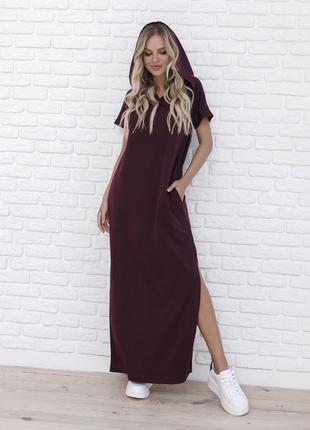 Плаття s, m, l, xl бордовий