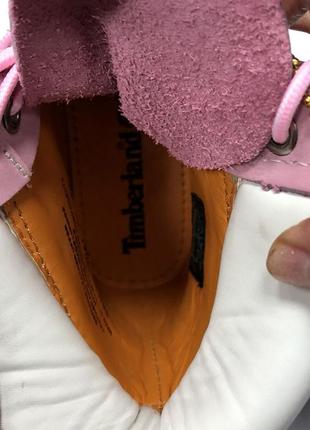 Черевики timberland pink (термо)10 фото