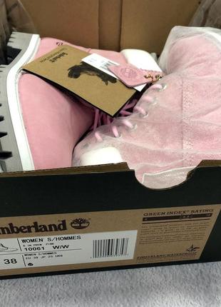 Черевики timberland pink (термо)9 фото