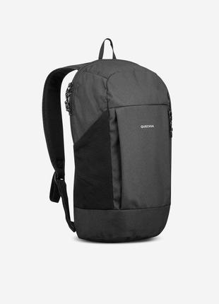 Туристичний рюкзак quechua arpenaz 10л 40 х 22 х 15 см чорний