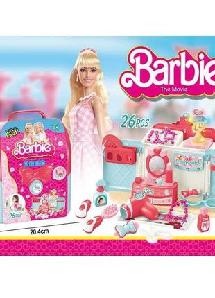 Набір перукаря іграшковий 926-3004 26 елементів, звук, підсвічування, в рюкзаку