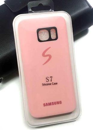 Матовый силиконовый чехол silicon case для samsung galaxy s72 фото