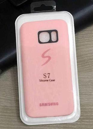 Матовый силиконовый чехол silicon case для samsung galaxy s71 фото