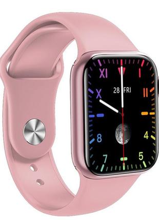 Smart watch m16 mini, wearfitpro, 38mm aluminium, pink dr