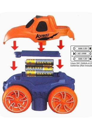 Автомобільна перегонова траса з автомобілем cheangeble track 138 pcs dr8 фото