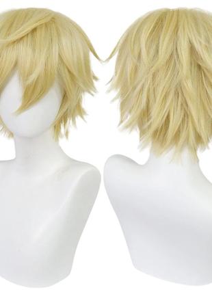 Парик пшеничный для косплея vc v3