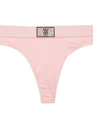 Трусики victoria's secret shine patch thong panty