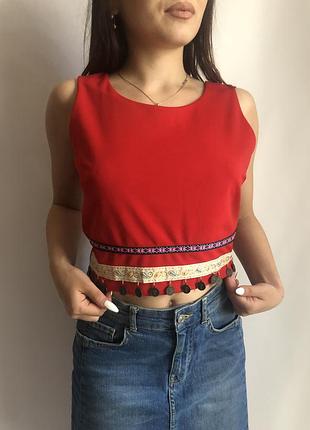 Шикарний вінтажний топ!