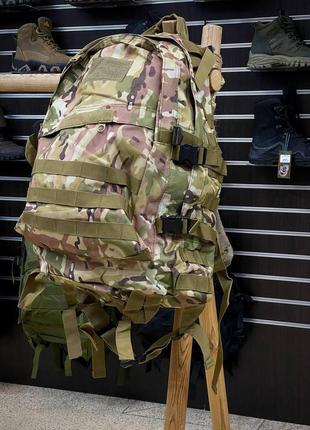 Тактический рюкзак на 40 л с мягкой спинкой военный