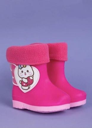 Резиновые сапоги для девочек