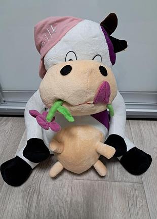 Корівка з квіточкою.