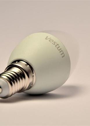 Світлодіодна лампа vestum c37 6w 4100k 220v e14 1-vs-1303