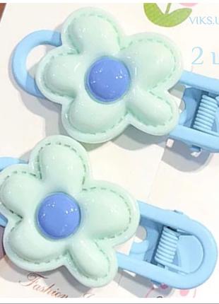 Заколки для волосся квітки в наборі 2 шт