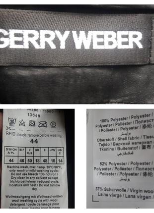 Gerry weber.юбка черная.полушерсть. р.50/52.3 фото