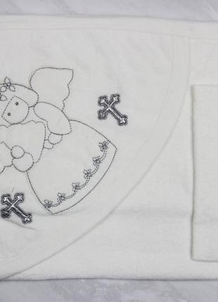 Крыжма для крещения плед для крестов полотенце велсофт для малышей1 фото
