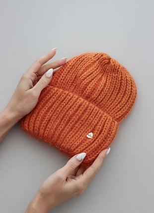 Зимняя женская ангоровая шапка распродажа