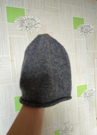 Кашемировая шапка, шапочка2 фото