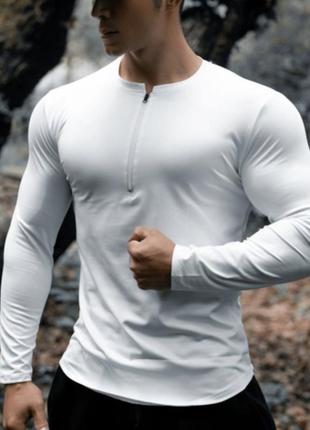 Спортивная кофта мужская l thread borne белый