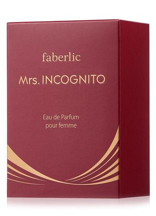 Парфюмерная вода для женщин mrs. incognito 50ml1 фото