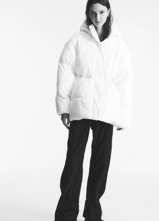 H&m куртка пуховик жіночий зима