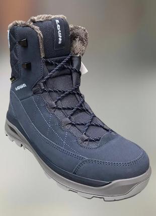 Черевики зимові жіночі lowa ottawa gtx ws 37 р., sleel blue (сині), зимові жіночі туристичні черевики1 фото