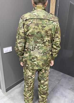 Військова форма (китель та штани), мультикам, розмір 3xl, тактична військова форма3 фото
