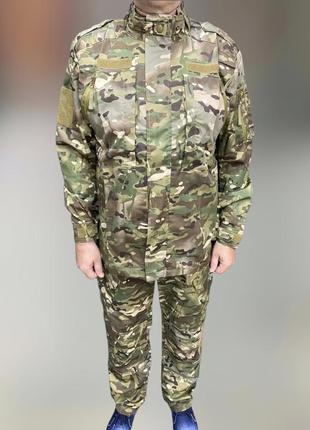 Військова форма (китель та штани), мультикам, розмір 3xl, тактична військова форма