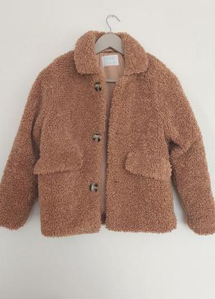 Шубка тедді zara2 фото
