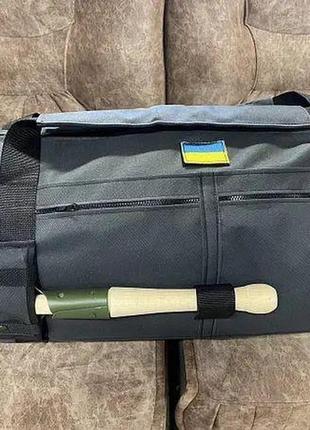 Баул 100l сірий