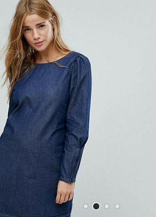 Деним платье джинсовое asos