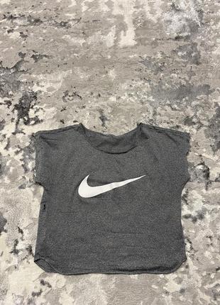 Спортивная женская жіноча футболка  для спорта для бігу найк nike