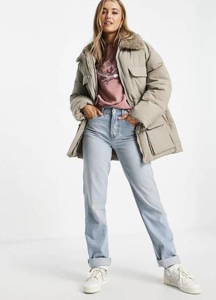 Asos куртка парка пуховик жіночий