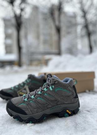 Оригинальные трекинговые ботинки merrell moab 3 mid gtx j5002361 фото