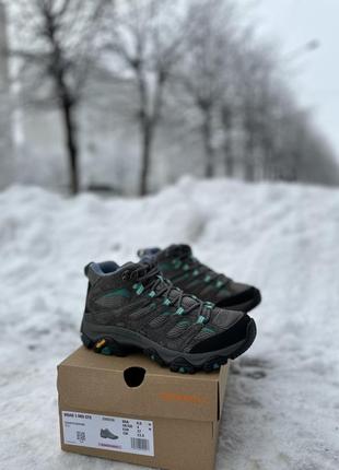 Оригинальные трекинговые ботинки merrell moab 3 mid gtx j5002364 фото