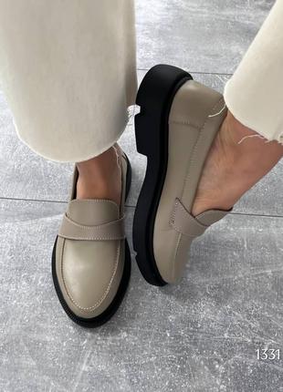Кожаные срузные туфли на каждый день, кожаные срузные лоферы на каждый день
