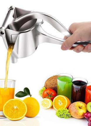 Соковичавниця ручна fruit press для цитрусових і фруктів із затискачем sale1 фото