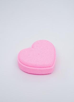 Бомбочка для ванны "розовое серце"