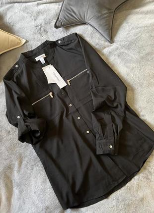 Новая коллекция! рубашка оверсайз calvin klein, размер s. оригинал
