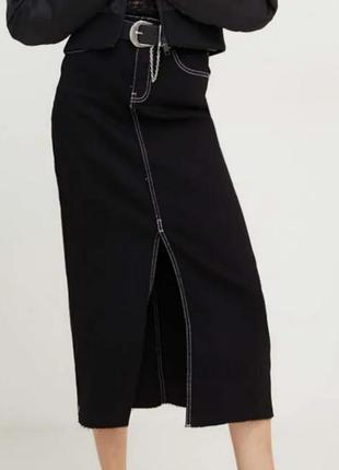 Джинсовая юбка answear lab